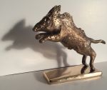 Vildsvin i bronze